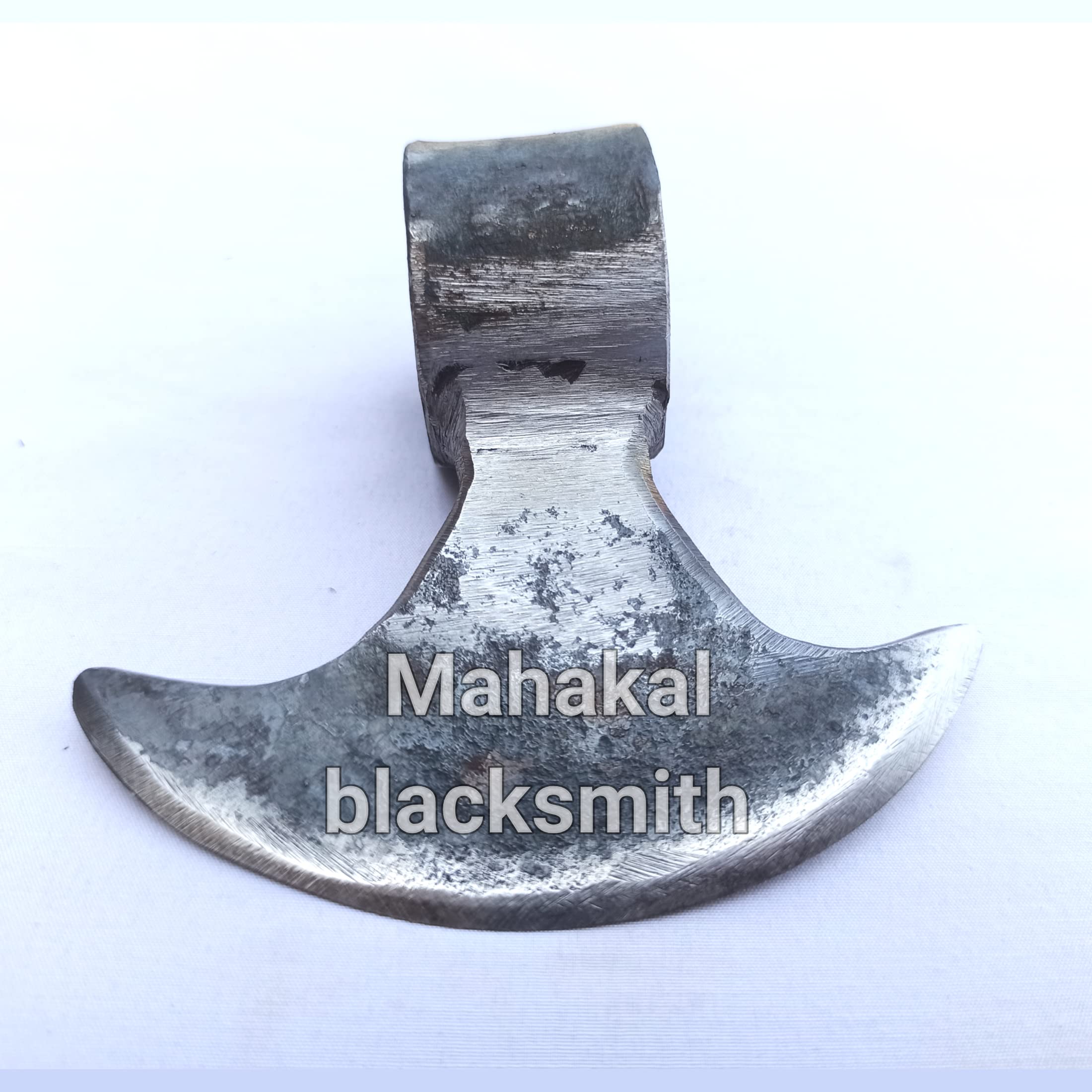 MAHAKAL BLACKSMITH Rounding Edge Moon Axe Like Ertugrul Turgut Alp